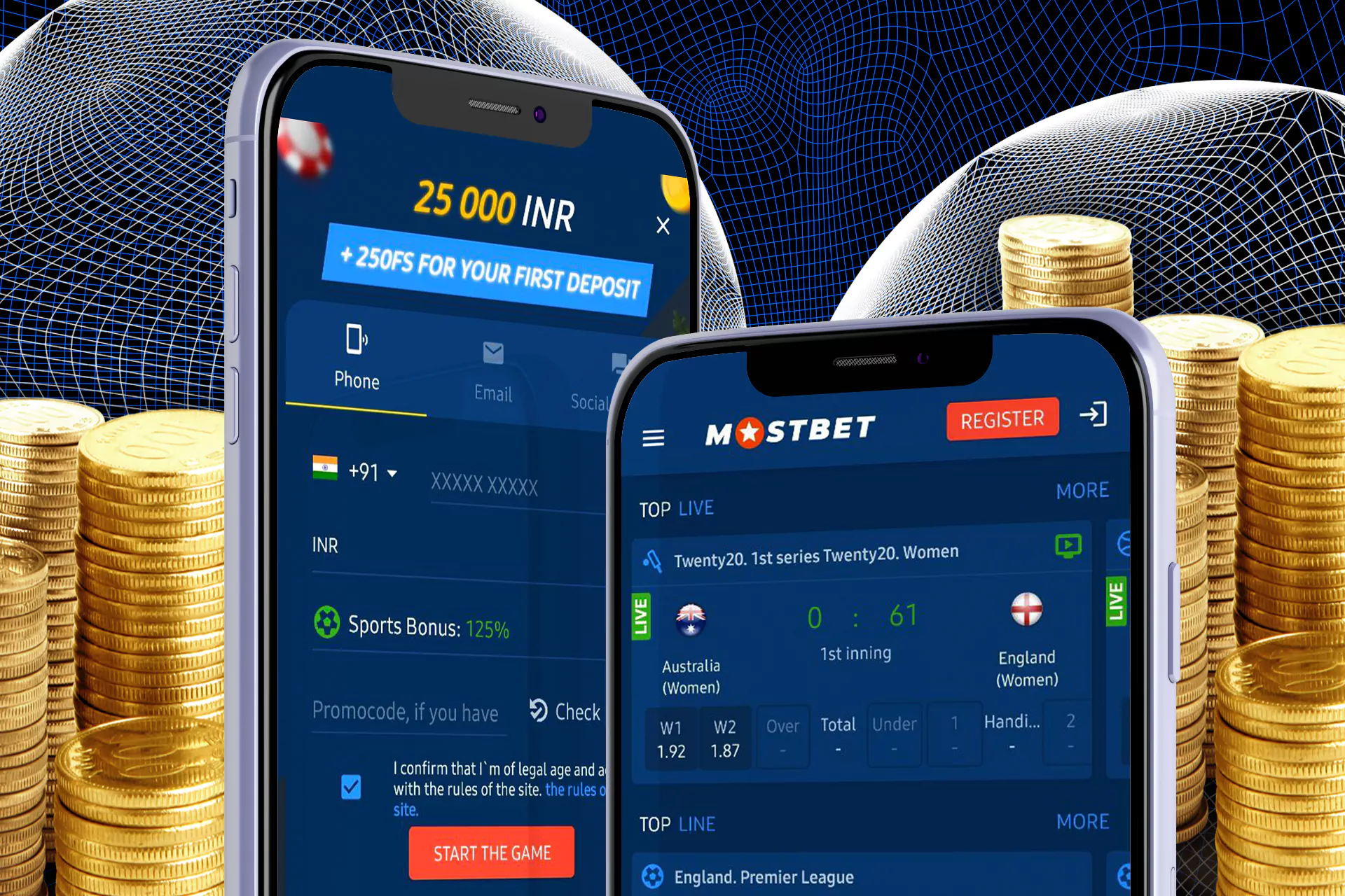 We tell you how to bet on sports through the app.