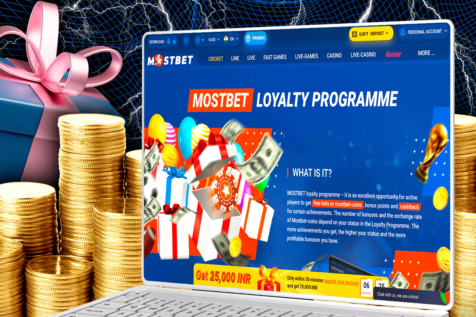 Mostbet loyalty program for sports betting.