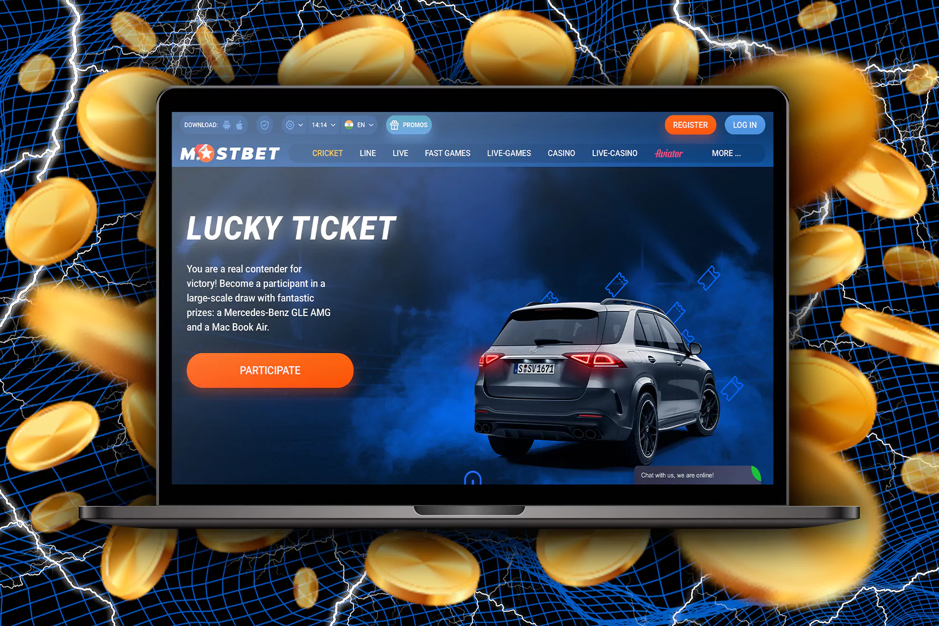 Mostbet Lucky tickets at Mostbet.
