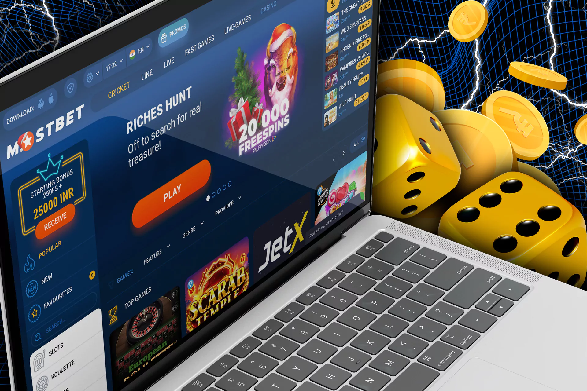 Mostbet online casino entertainments.