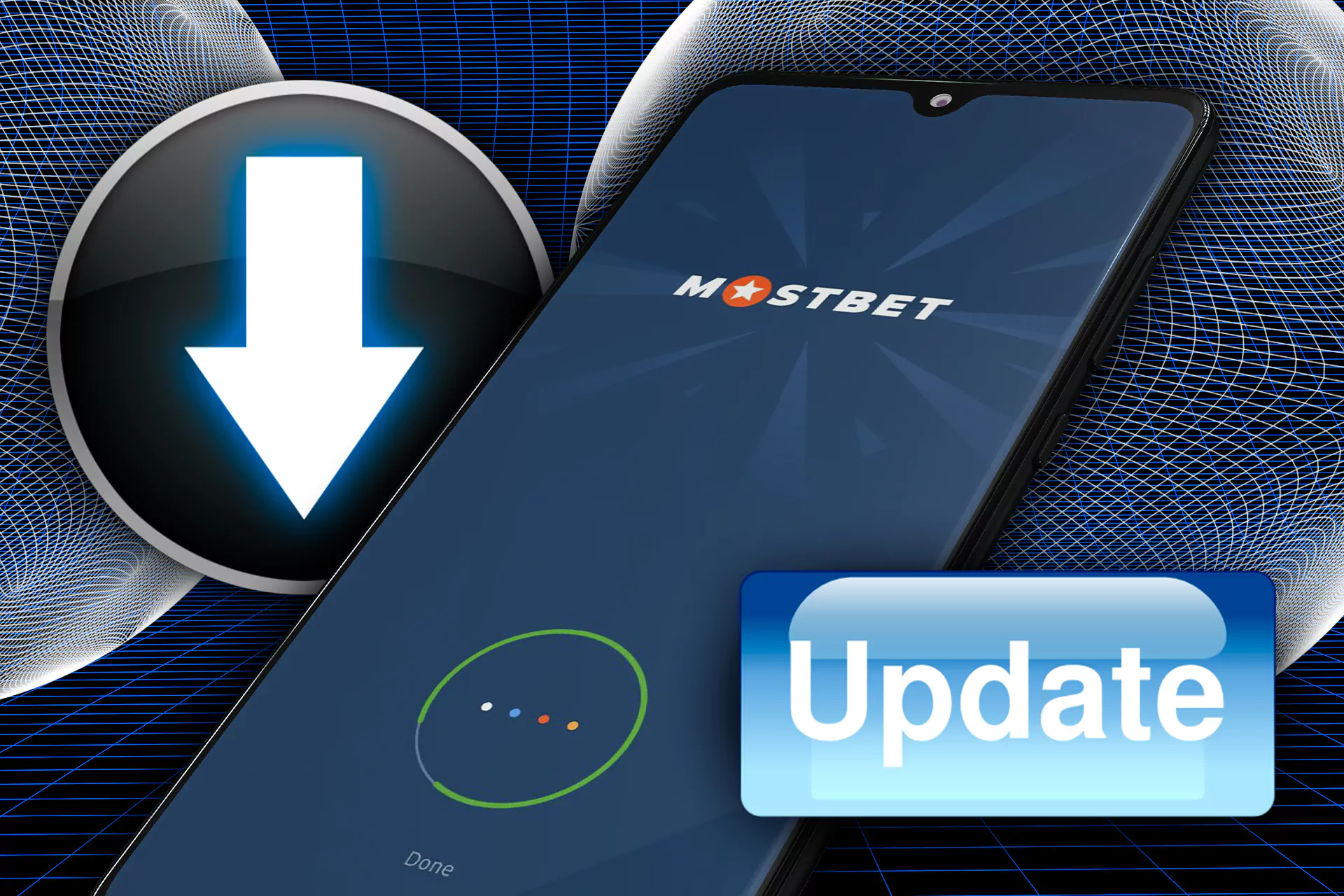 Set up and run the automatic update process for the app on Android.