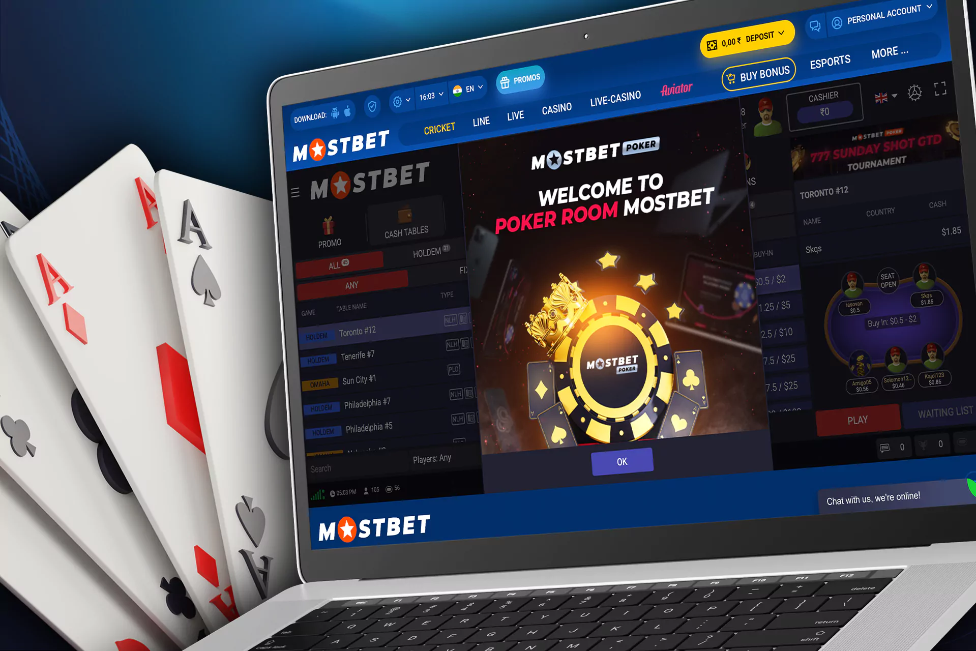 Mostbet poker: welcome to the poker room.