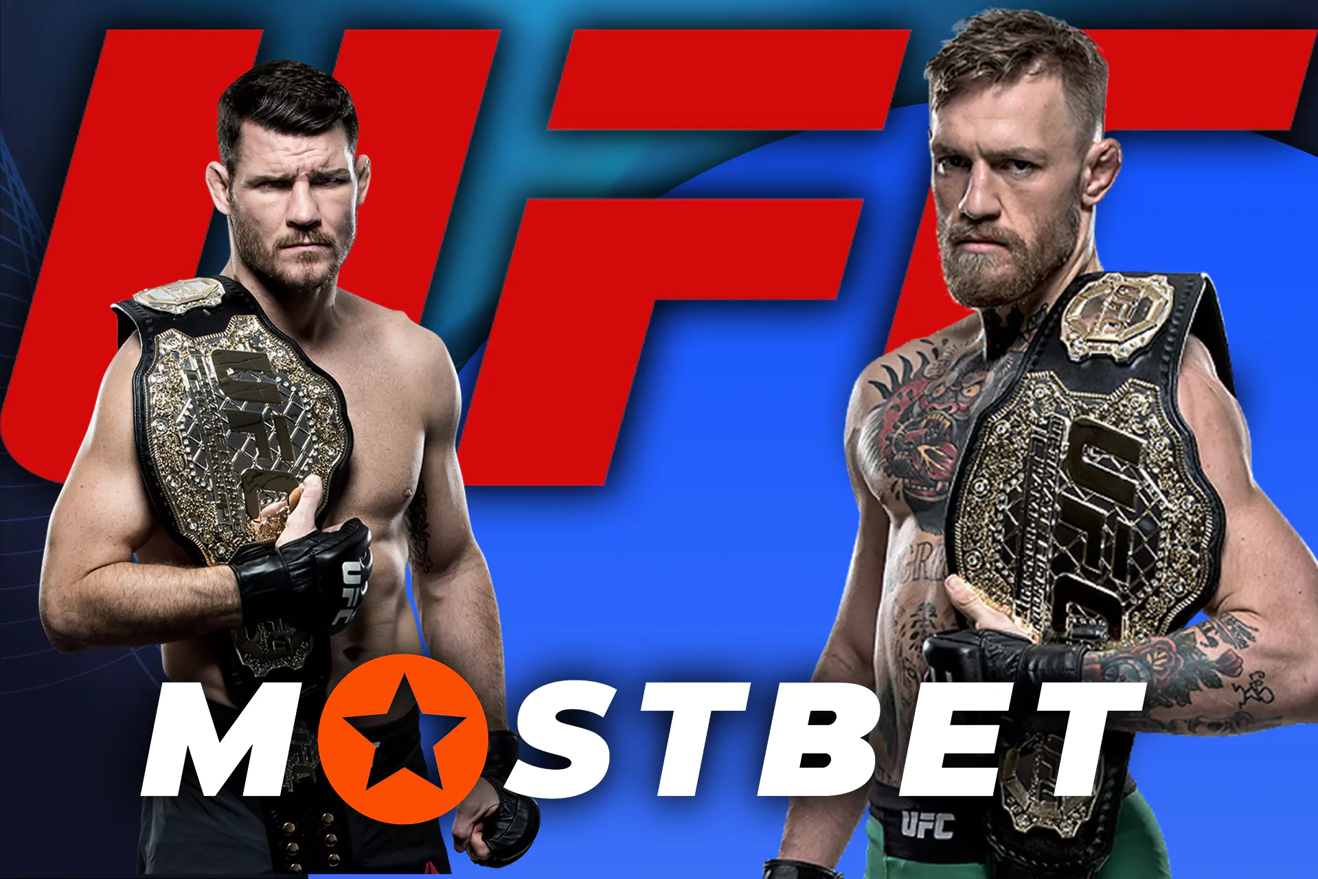 UFC betting at Mostbet.