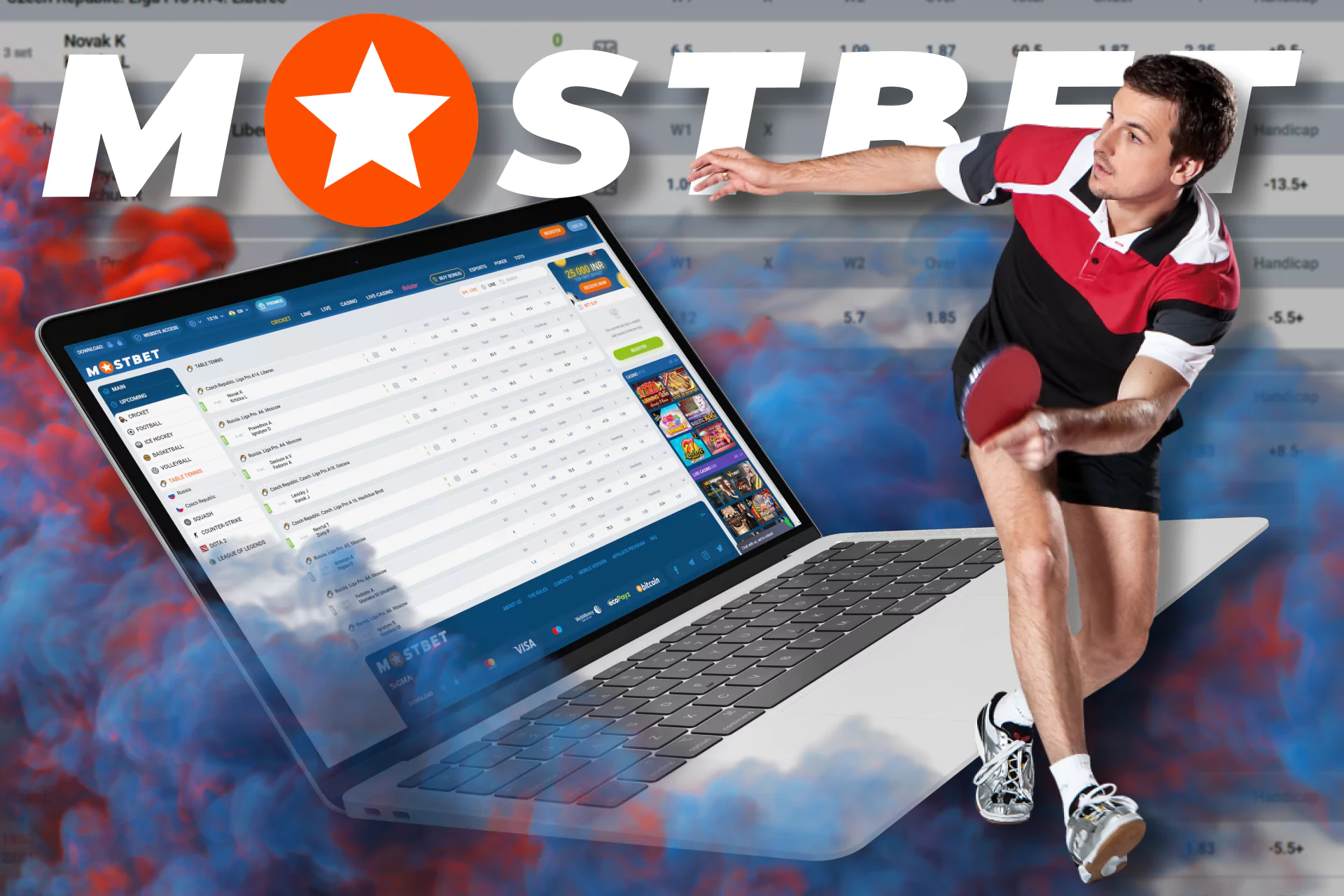 Try these tips before you choose your table tennis betting strategy at Mostbet.
