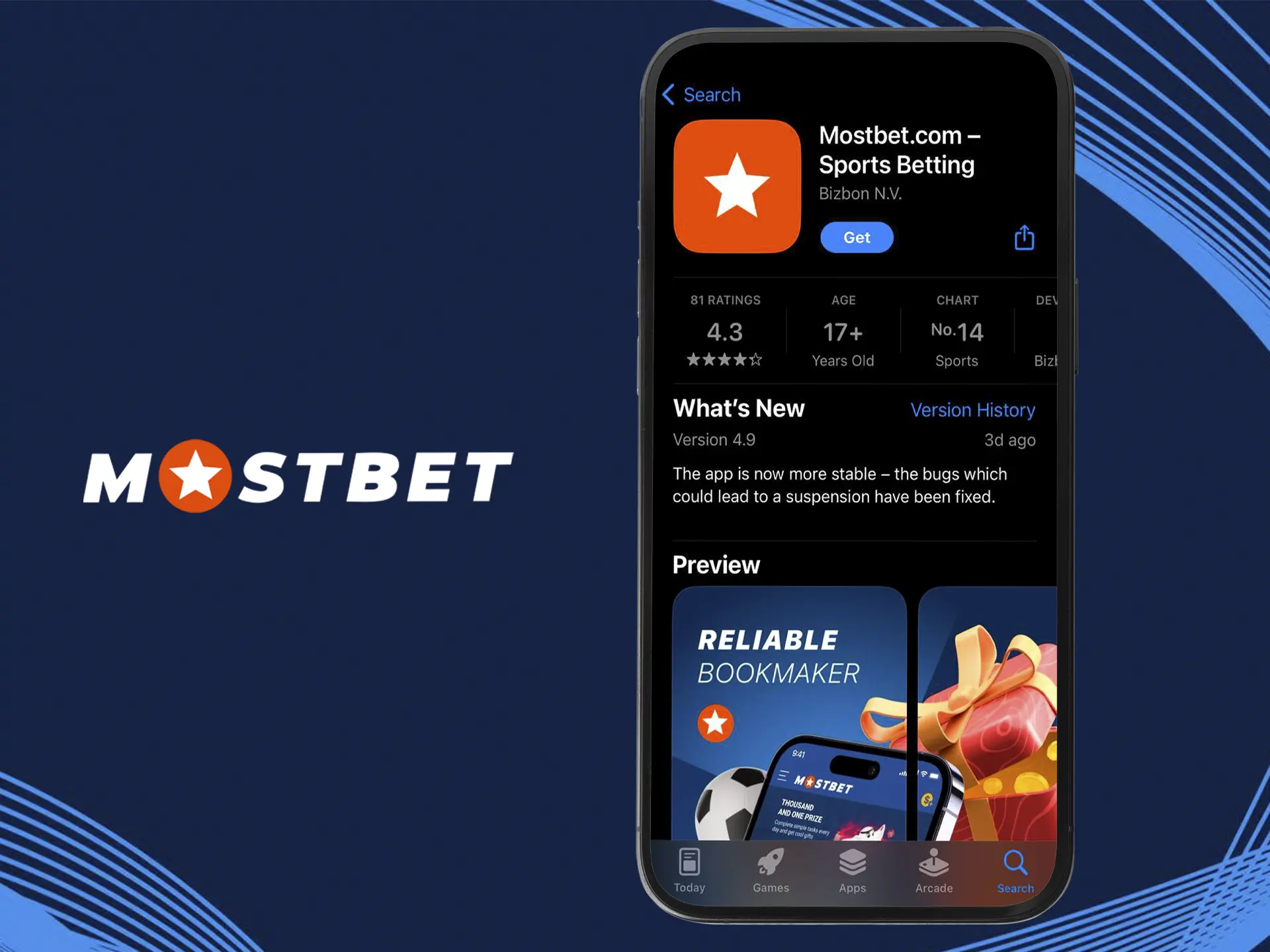 Install the Mostbet app and start playing the best slots.