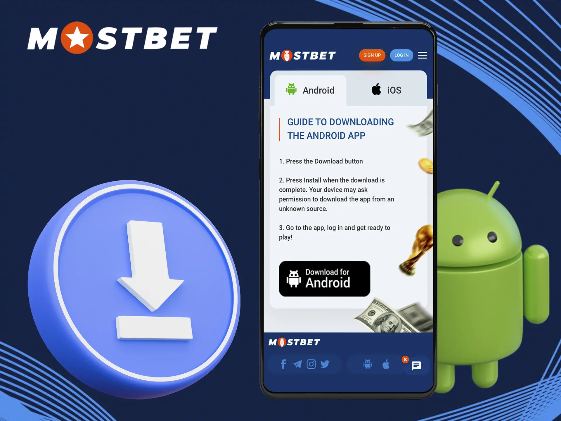 Update the Mostbet app to keep up to date with the latest promotions and offers.