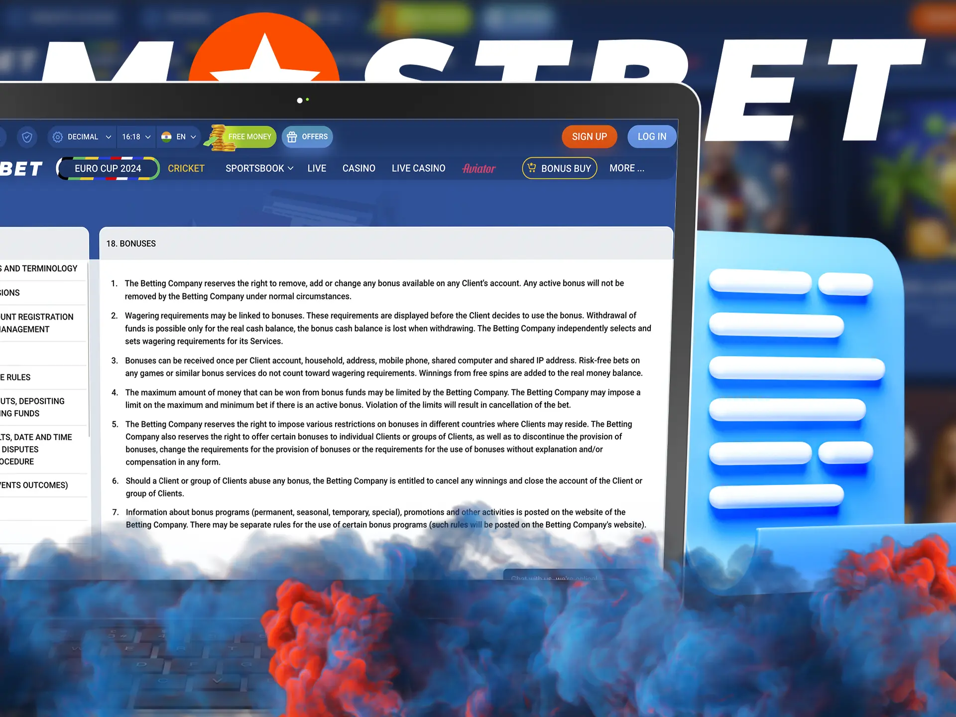 Learn the basic rules for using Mostbet casino bonuses.