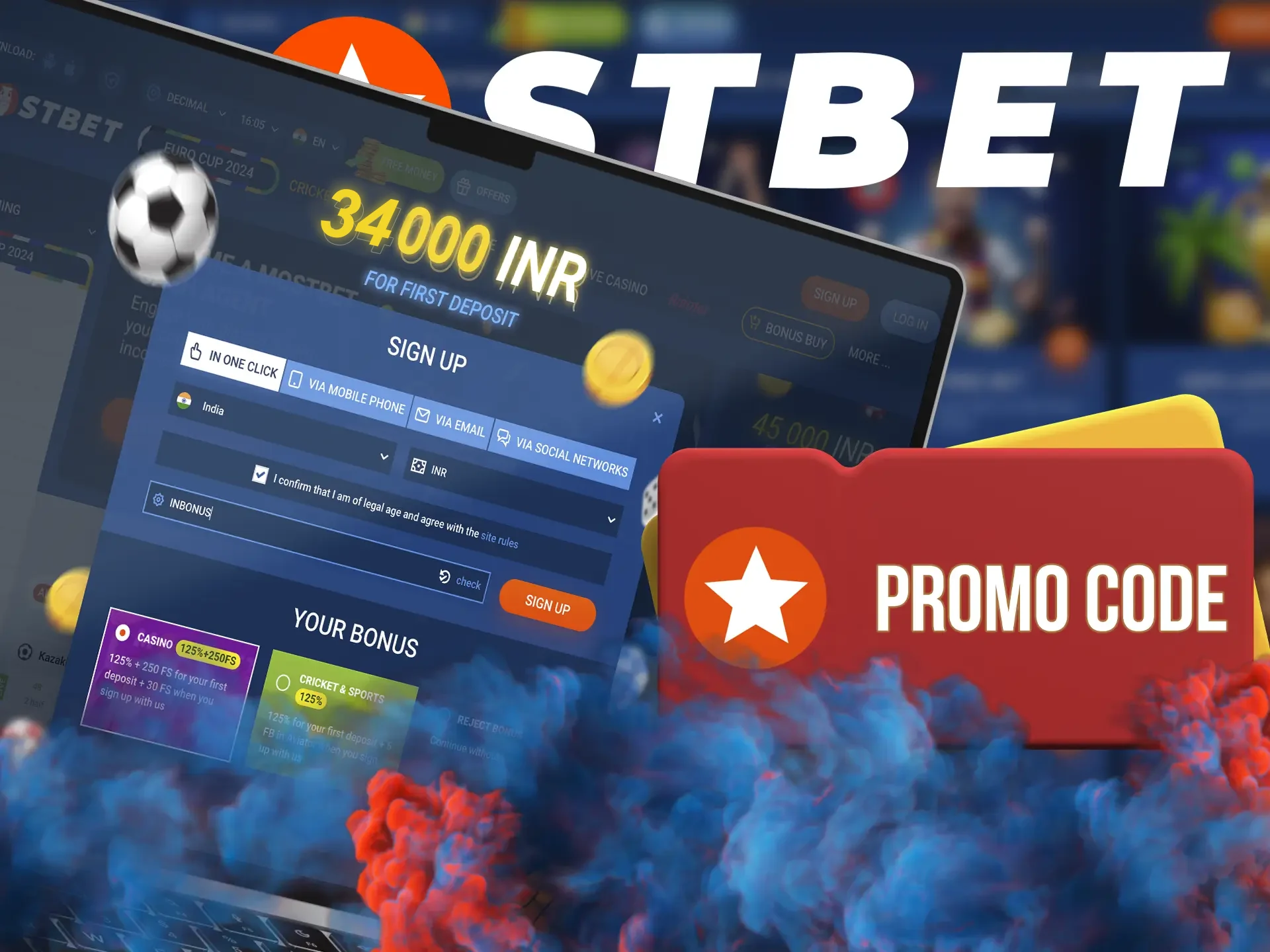 Don't forget the promo code from Mostbet which will increase your deposit and give you confidence when betting.